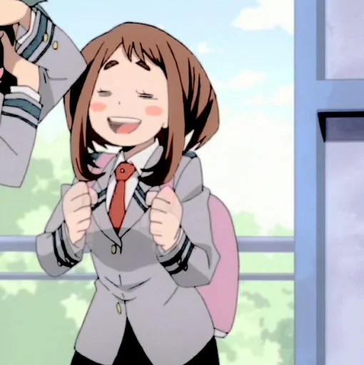 😀 Стикер «uraraka» для Telegram