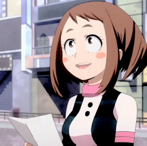 😀 Стикер «uraraka» для Telegram