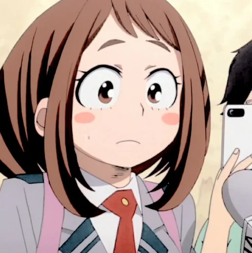😀 Стикер «uraraka» для Telegram