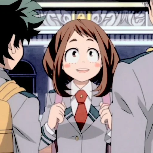 😀 Стикер «uraraka» для Telegram