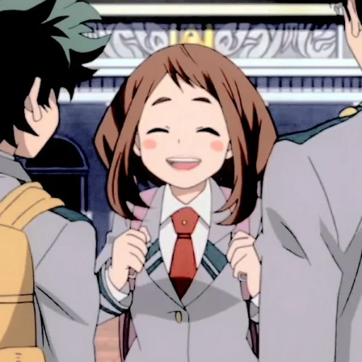 😀 Стикер «uraraka» для Telegram