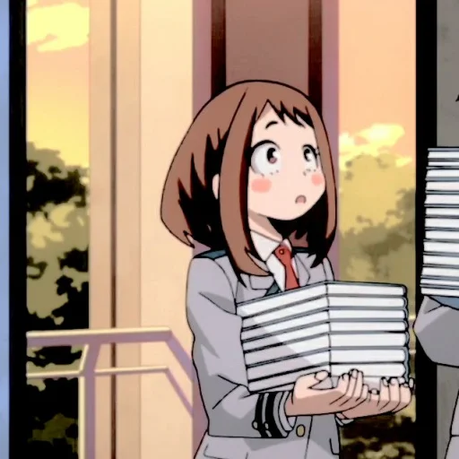 😀 Стикер «uraraka» для Telegram