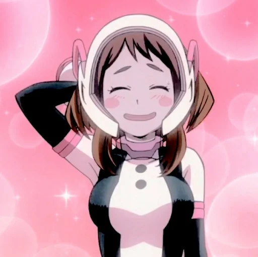 😀 Стикер «uraraka» для Telegram