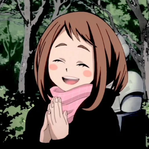 😀 Стикер «uraraka» для Telegram