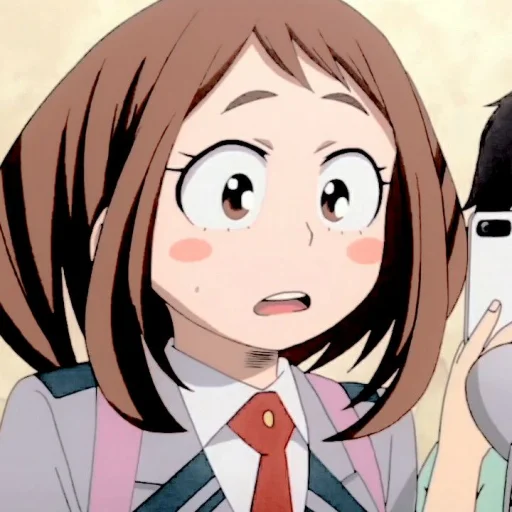 😀 Стикер «uraraka» для Telegram