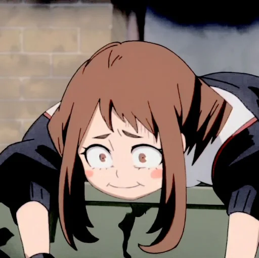 😀 Стикер «uraraka» для Telegram