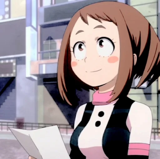 😀 Стикер «uraraka» для Telegram