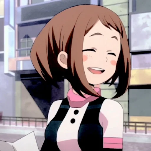 😀 Стикер «uraraka» для Telegram