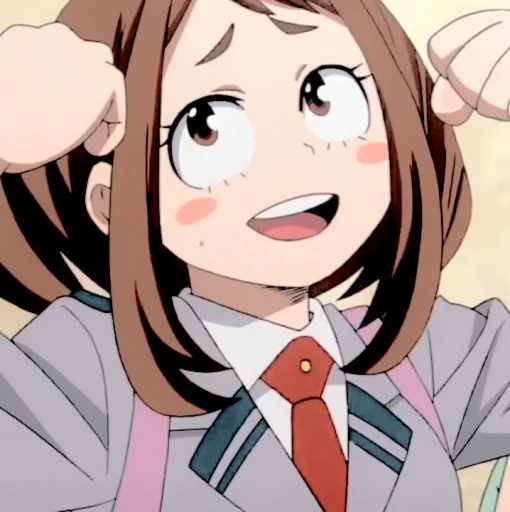 😀 Стикер «uraraka» для Telegram