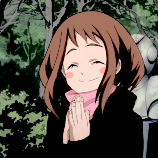 😀 Стикер «uraraka» для Telegram