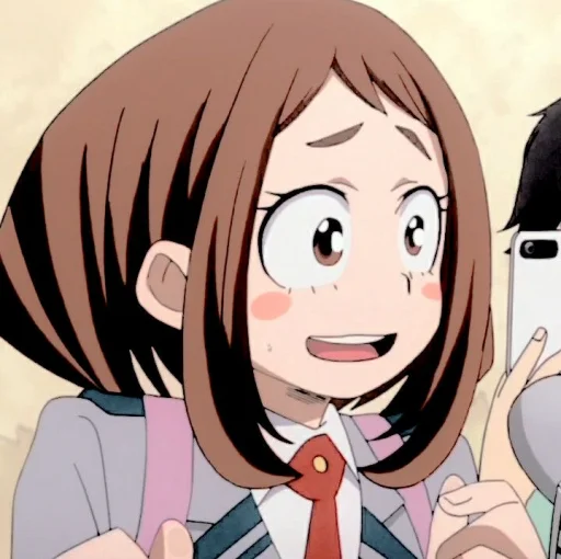 😀 Стикер «uraraka» для Telegram