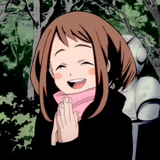 😀 Стикер «uraraka» для Telegram