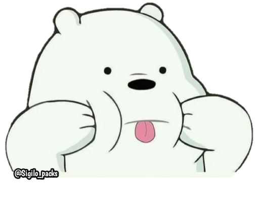 😛 Стикер «Bear» для Telegram