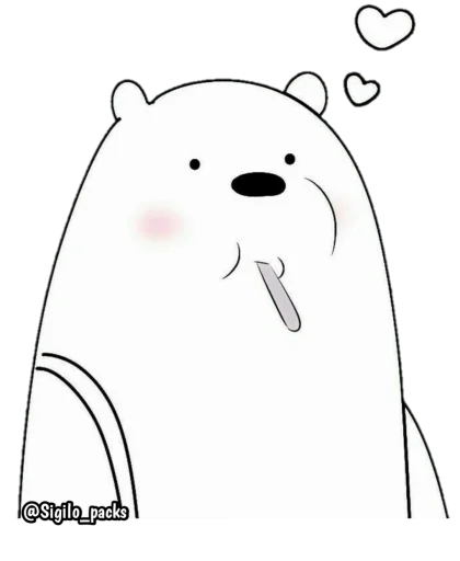 😐 Стикер «Bear» для Telegram