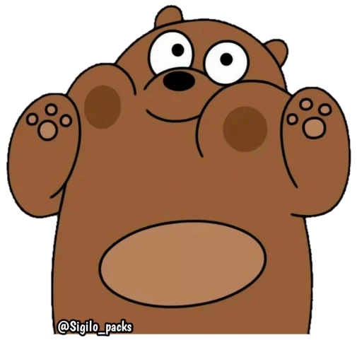 🙃 Стикер «Bear» для Telegram