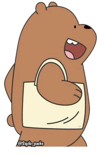 😁 Стикер «Bear» для Telegram