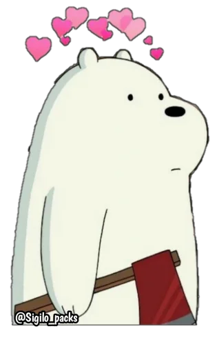 😕 Стикер «Bear» для Telegram