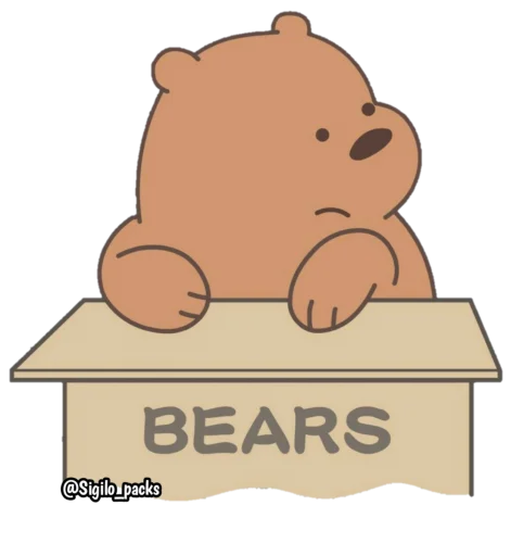 🤔 Стикер «Bear» для Telegram