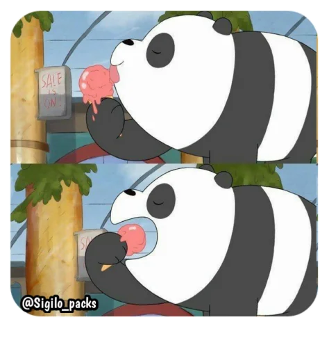 🍨 Стикер «Bear» для Telegram
