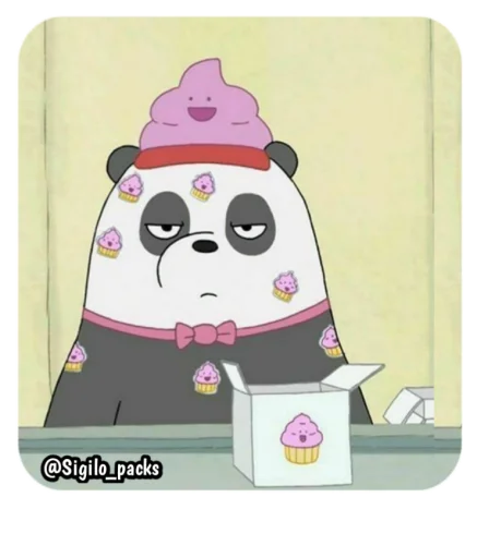 😐 Стикер «Bear» для Telegram