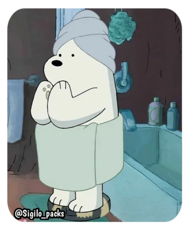 🧖‍♀ Стикер «Bear» для Telegram