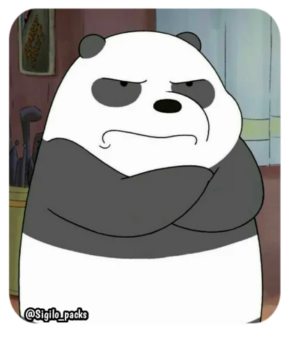 😒 Стикер «Bear» для Telegram
