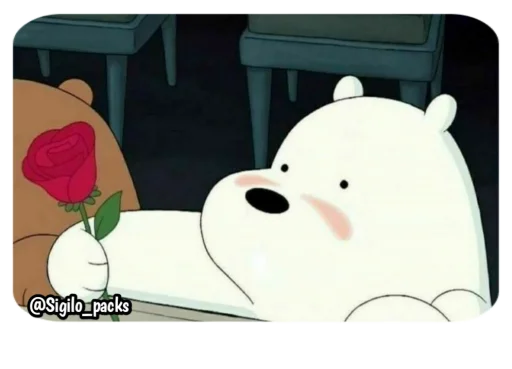 🌹 Стикер «Bear» для Telegram