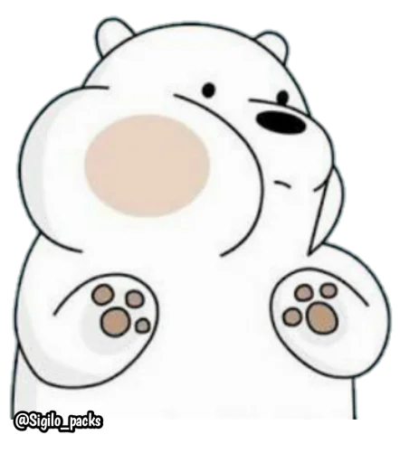 😐 Стикер «Bear» для Telegram