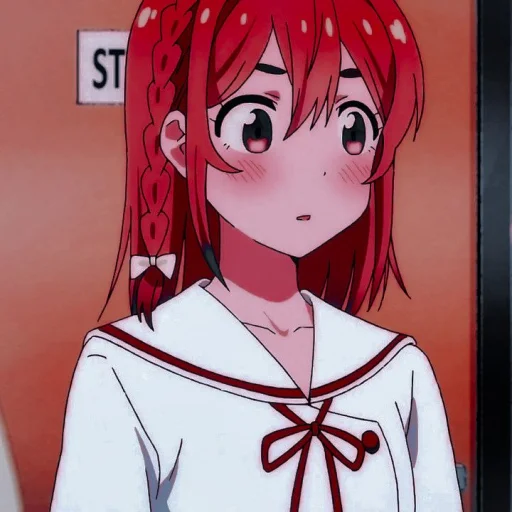 🍒 Стикер «Sakurasawa Sumi» для Telegram