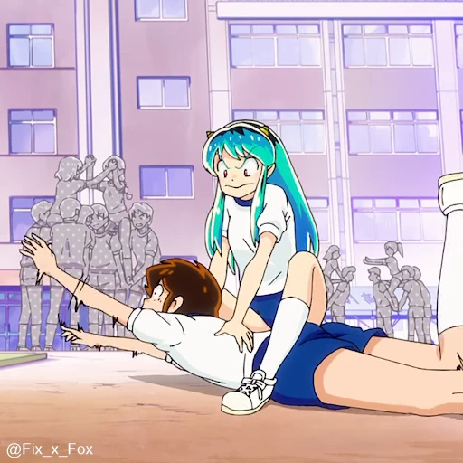 🤗 Стикер «Urusei Yatsura Part 1» для Telegram