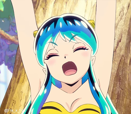 🥱 Стикер «Urusei Yatsura Part 1» для Telegram