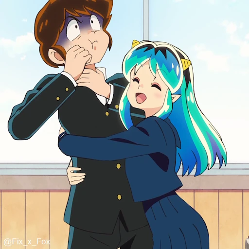 🤗 Стикер «Urusei Yatsura Part 1» для Telegram