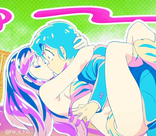 😘 Стикер «Urusei Yatsura Part 1» для Telegram