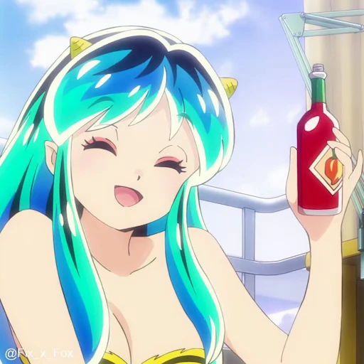 🧋 Стикер «Urusei Yatsura Part 1» для Telegram