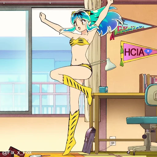 😃 Стикер «Urusei Yatsura Part 1» для Telegram