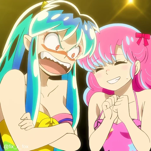 😡 Стикер «Urusei Yatsura Part 1» для Telegram