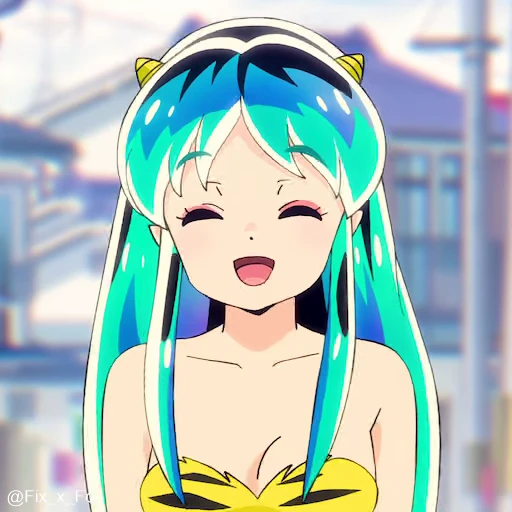 😊 Стикер «Urusei Yatsura Part 1» для Telegram