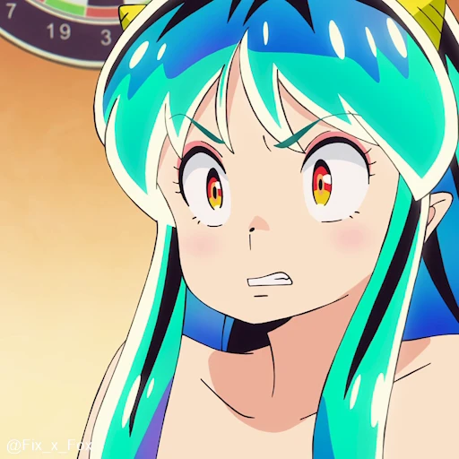 😟 Стикер «Urusei Yatsura Part 1» для Telegram