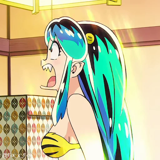 🤬 Стикер «Urusei Yatsura Part 1» для Telegram