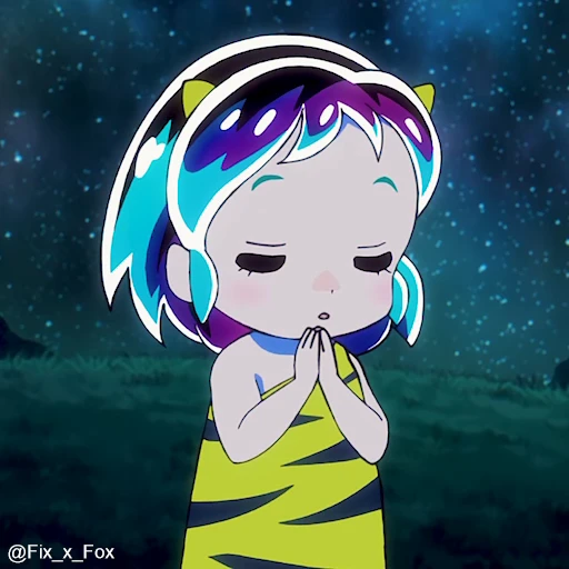 🙏 Стикер «Urusei Yatsura Part 1» для Telegram
