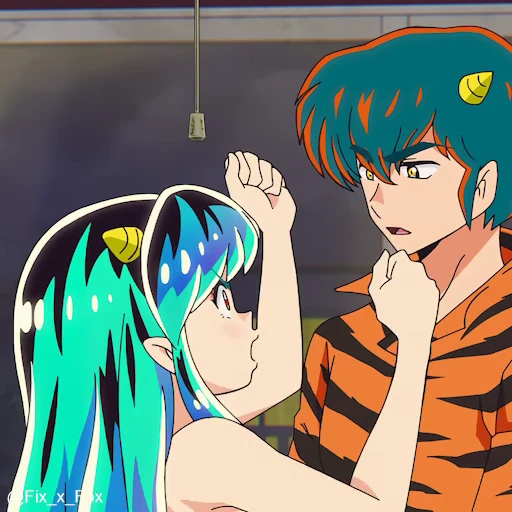 👊 Стикер «Urusei Yatsura Part 1» для Telegram