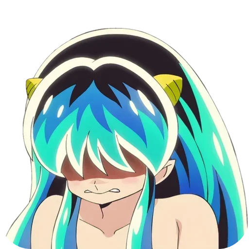 😭 Стикер «Urusei Yatsura» для Telegram