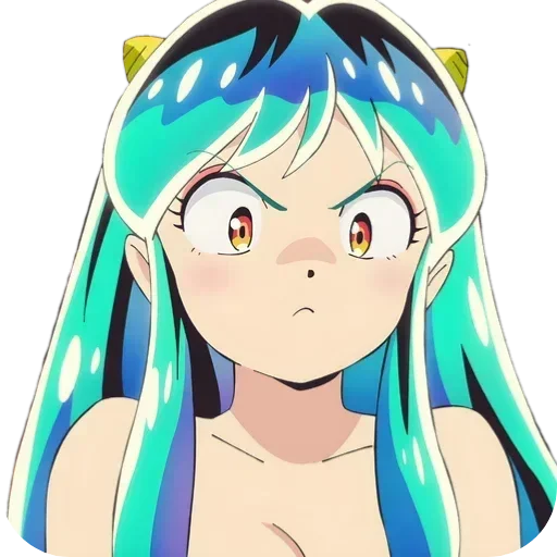 😠 Стикер «Urusei Yatsura» для Telegram