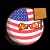 Стикер 35 Usa Countryballs