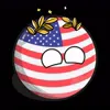 Стикер 48 Usa Countryballs