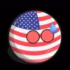 Стикер 41 Usa Countryballs