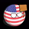 Стикер 37 Usa Countryballs