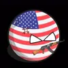 Стикер 49 Usa Countryballs