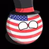 Стикер 51 Usa Countryballs