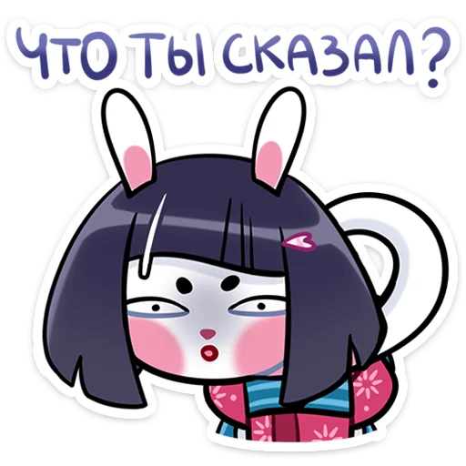 🧐 Стикер «Усагичи» для Telegram
